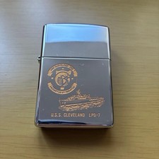 Zippo US Navy Landing Dock Type Transport Ship Cleveland LPD-7