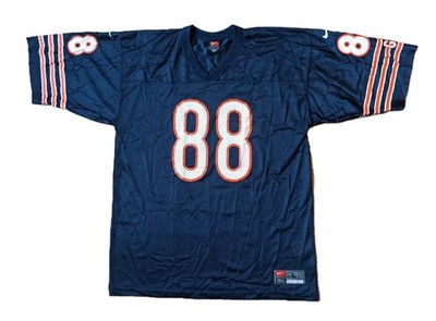 Marcus Robinson Chicago Bears Nike Jersey NFL Trikot Vintage blau L