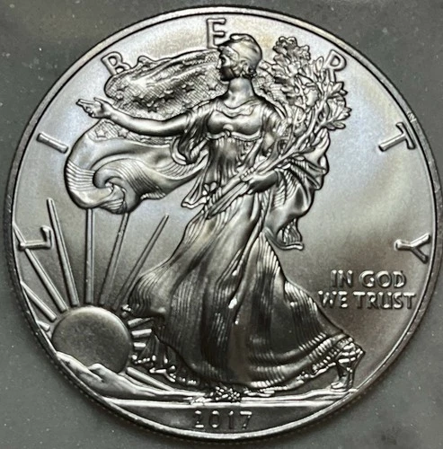 2017 1 Oz Silver American Eagle Coin U.S. Mint .999 Fine Silver