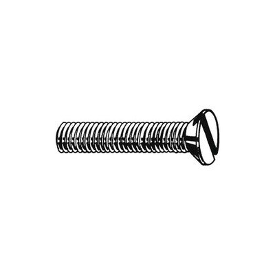 GRAINGER APPROVED U24540.031.0125 MS,5/16''-18,ZP,SLT,1 1/4''L,100PK 2FY88