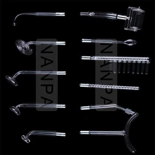 High Frequency Glass Electrode Violet /Orange Replacement Wand Anti Acne Aging