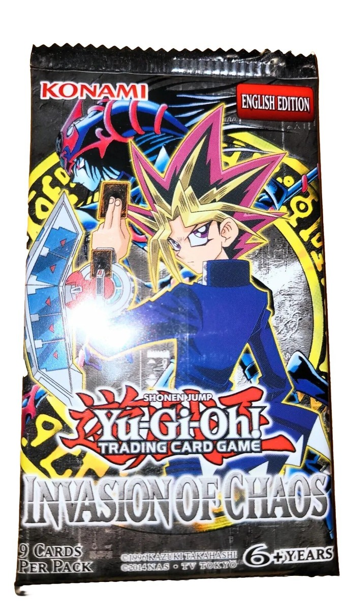遊戯王 INVASION OF CHAOS 旧アジア版 1st 未開封 1パック WEB限定お買い得商品の新着アイテム INVASION 遊戯王 OF 1パック