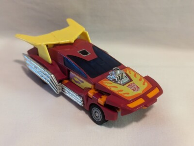 VINTAGE G1 TRANSFORMERS AUTOBOT HASBRO ROBOT TAKARA 1986 HOT ROD CAR  Figure