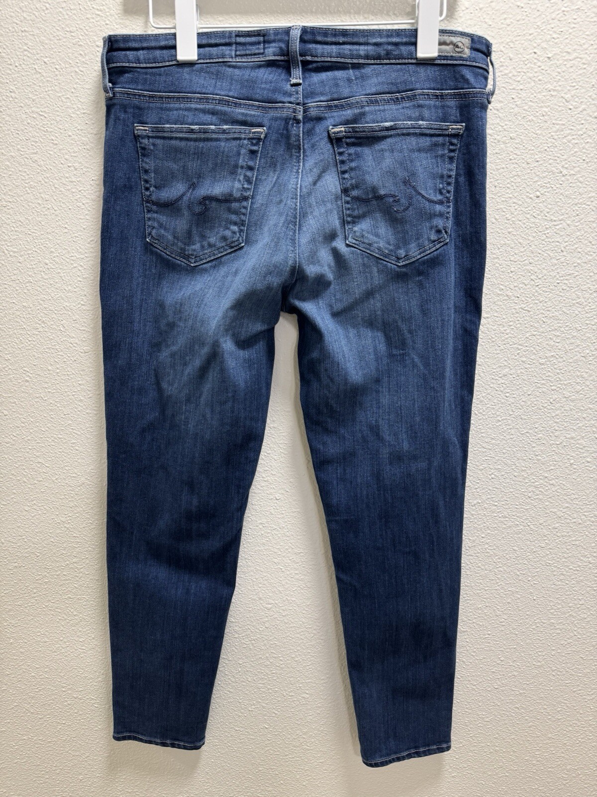 AG Adriano Goldschmied The Stevie Ankle Slim Straight Jeans Stretch Women's 31R thumbnail 2