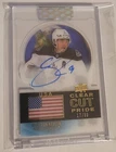 2022-23 UPPER DECK CLEAR CUT CLAYTON KELLER CLEAT CUT PRIDE AUTHOGRAPH 17/99