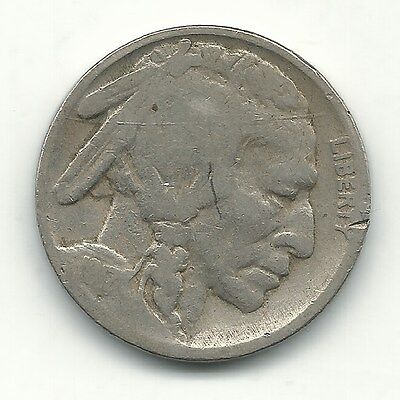 1917-P F/F Buffalo Nickel Nice *Low Priced* Vintage Coin for any collection 