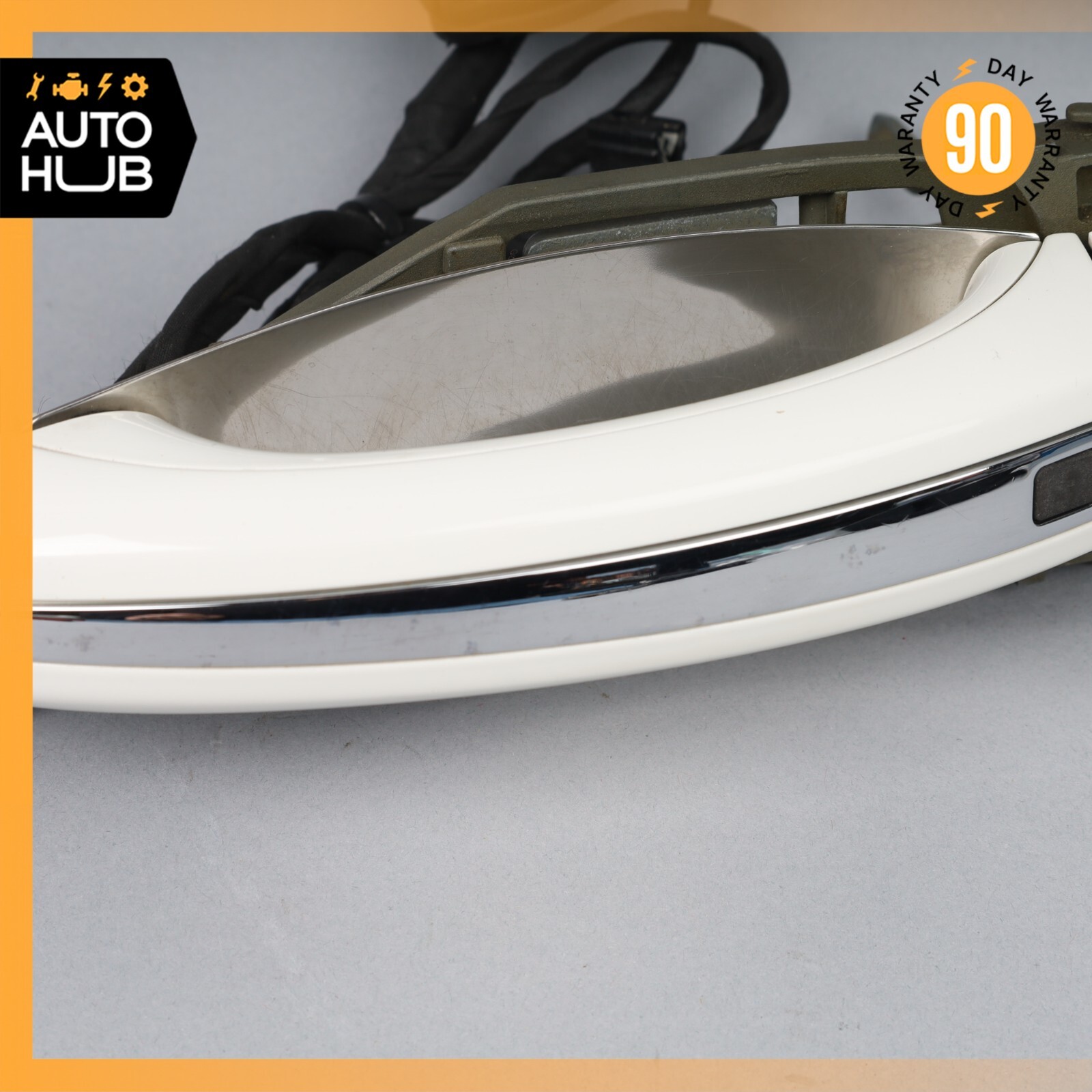 03-13 Bentley Continental Flying Spur Left Side Door Handle Keyless Go OEM 80k
