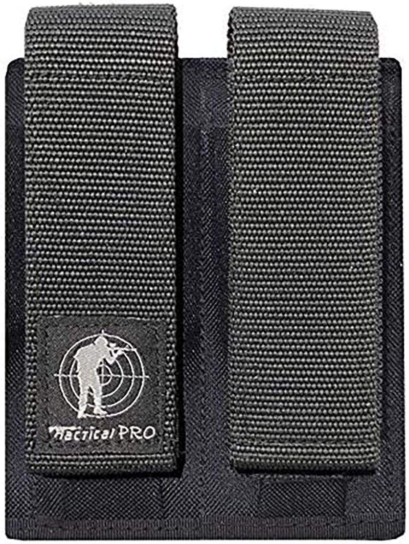 6 Magazine Pouch Holder - For 9mm, .40 S&W, .45 ACP Double Stack Pistol Mags