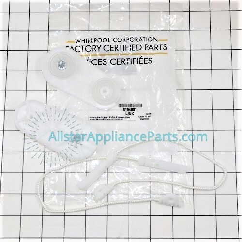 Whirlpool Dishwasher Door Balance Link Kit 8194001 731847419099 eBay