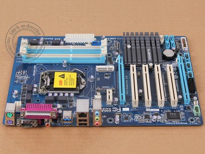 Original Gigabyte Ga P75 D3p Lga 1155 Socket H2 Intel Motherboard 5 Ddr3 Ebay