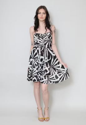 black mini sheath dress French Connection Women's York Satin Minidress - Black