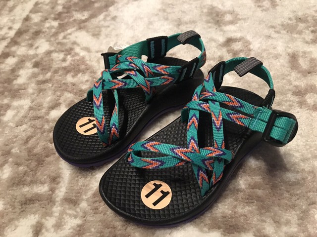 mint leaf chacos