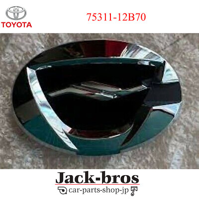 村emon Toyota Genuine OEM Front Emblem COROLLA RUMION Logo Ornament 75311