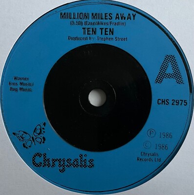 Ten Ten - Million Miles Away - 7'' Vinyl Single