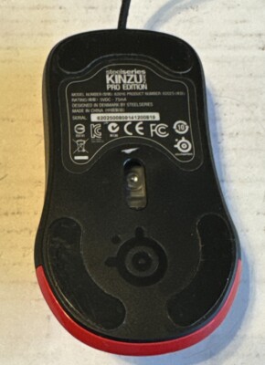 SteelSeries Kinzu V2 Optical Mouse Red Gamer Mouse PC | eBay