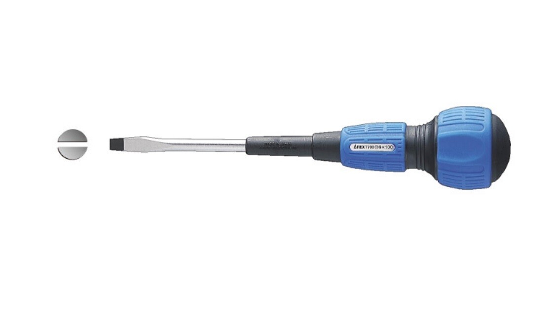 ANEX SLIP POWER SCREWDRIVER SLOTTED PHILLIPS 7700-5.5-75～7700-2