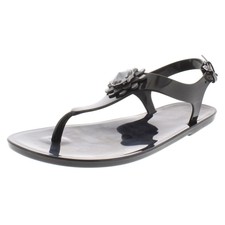 miley metallic jelly sandal