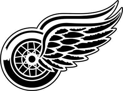 Detroit Redwings logo NHL Vinyl Decal Window Laptop Any Size Any