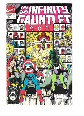 The Infinity Gauntlet #2 (1st Series) 08/91