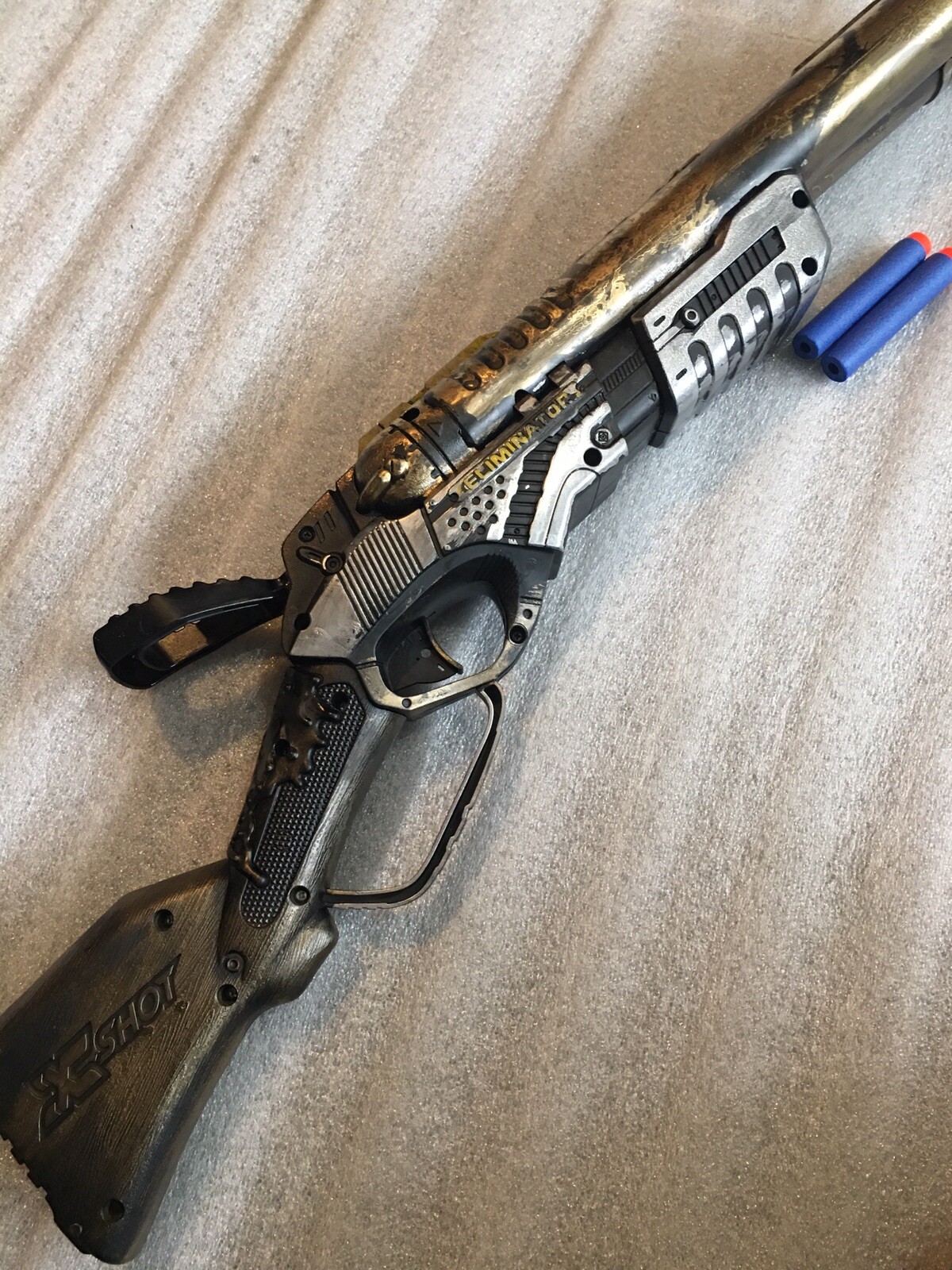 XShot Eliminator Working Soft Dart Blaster Toy Double Barrel Shotgun