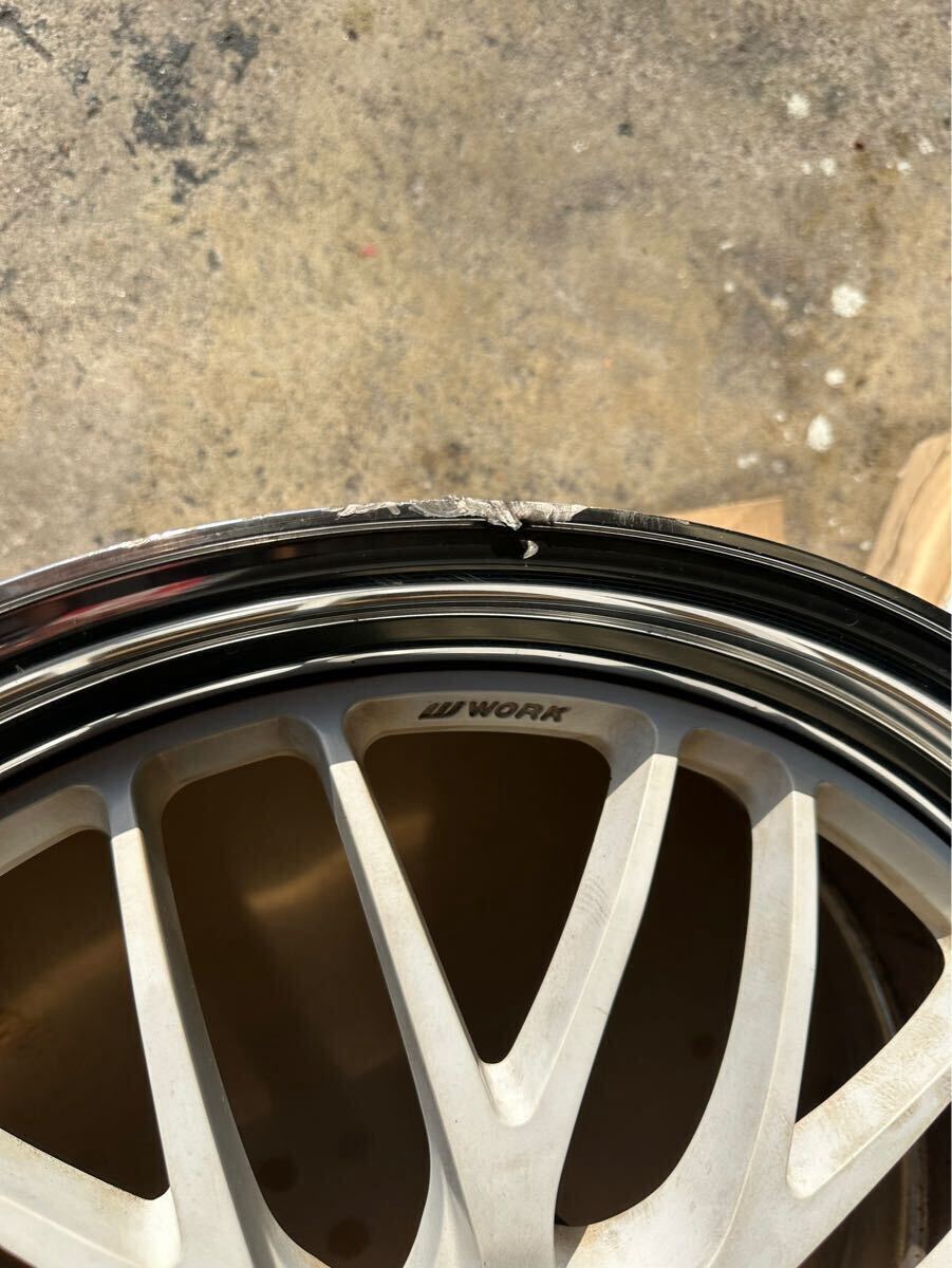 8 WORK グノーシス GNOSIS GH3-SR 21インチ work グノーシス 21インチホイール WORK GNOSIS CVS O Disk 21インチ 2