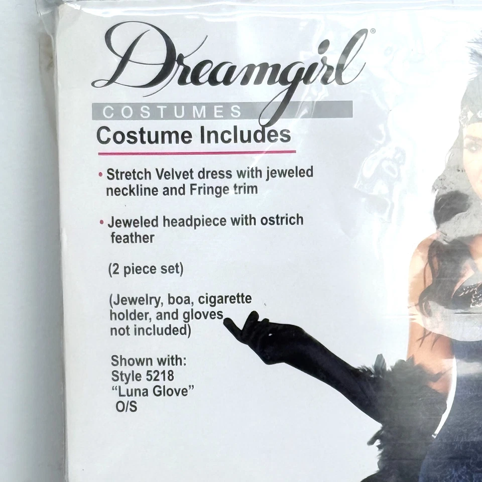 Dreamgirl Downtown девочка Flapper 20-х большой Гэтсби костюм женщин M новый - Изображение 2 из 4
