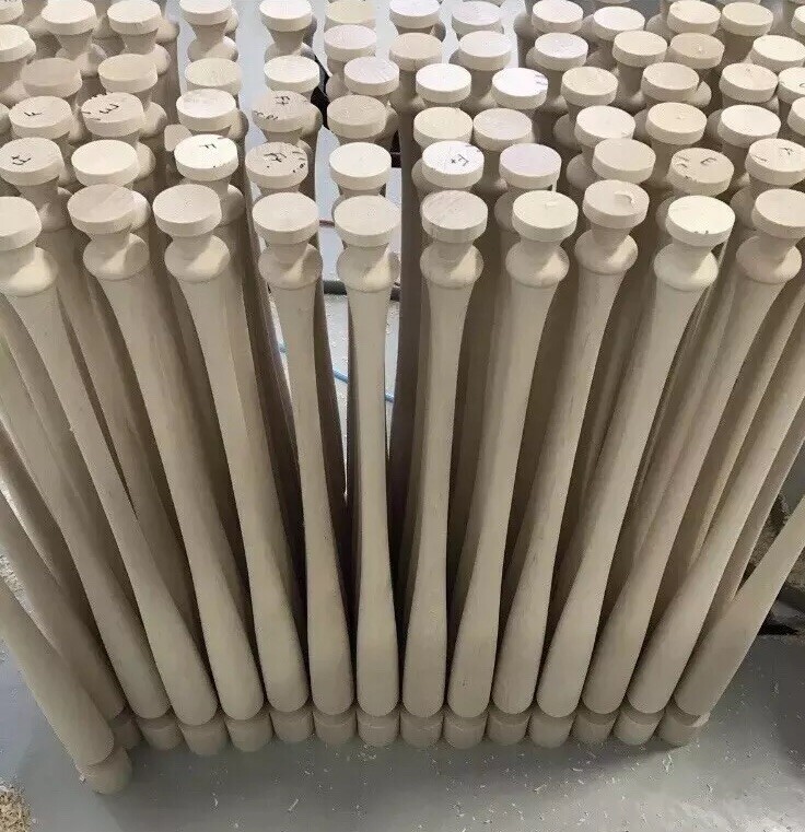 31" Wooden Blem Baseball Bats (Sold In Bundles Of 9) FREE SHIPPING!