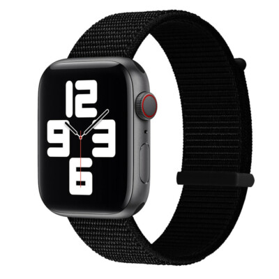 Nylon Sport Loop Armband für Apple Watch Series 9 8 7 6 5 4 3 2 38 40 42 44 45mm