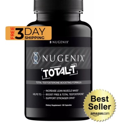 Nugenix T-Boost - Advanced Total Testosterone Booster, Male Muscle Enhancement