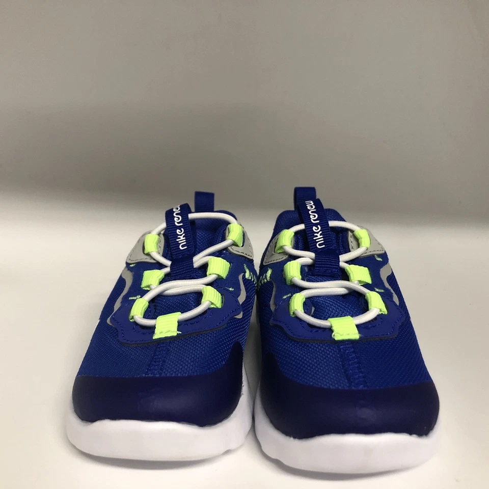 Nike Renew Element 55(TD) Hyper Blue/White/Ghost Green Toddler Size 5 - Image 3 of 4