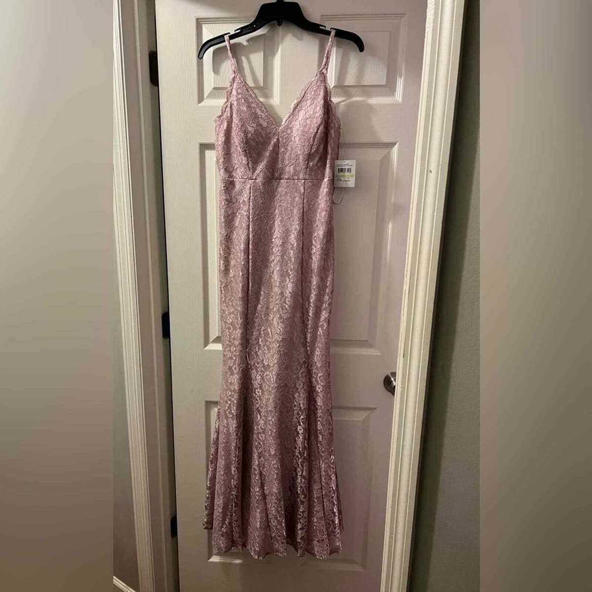 mauve color dress