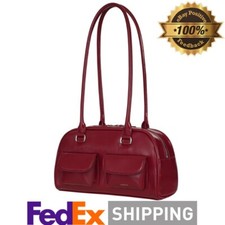 STAND OIL Chubby Bag Red Wine Color Hot Women s Handbags in Korea New FEDEX