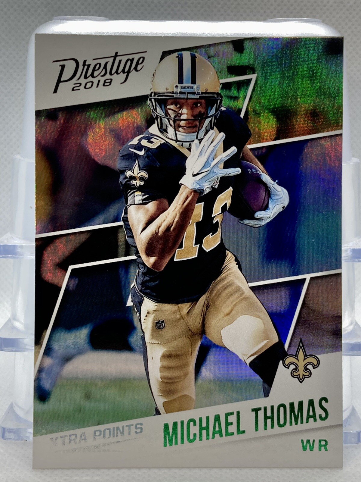 2018 Panini Prestige Football Xtra Points Green Michael Thomas #96 Saints