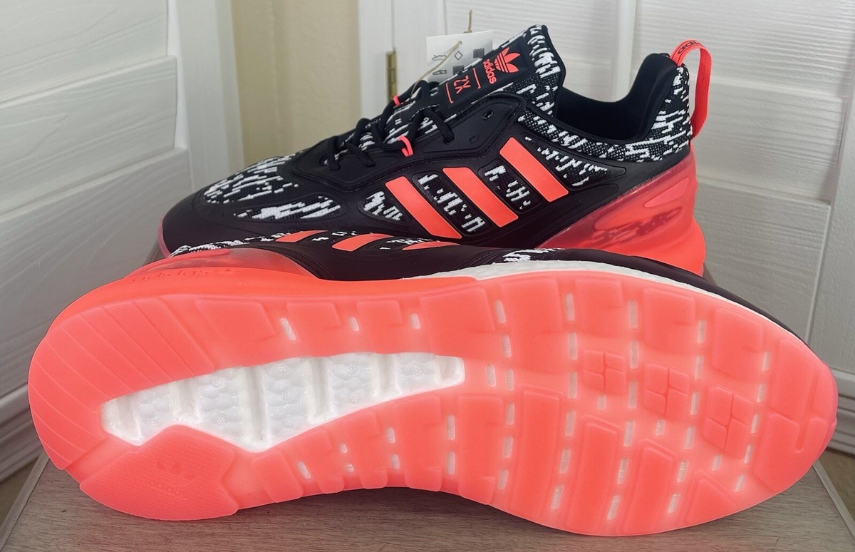 Adidas ZX 2K Boost 2.0 White/Black/Solar Yellow Sneakers GW8237