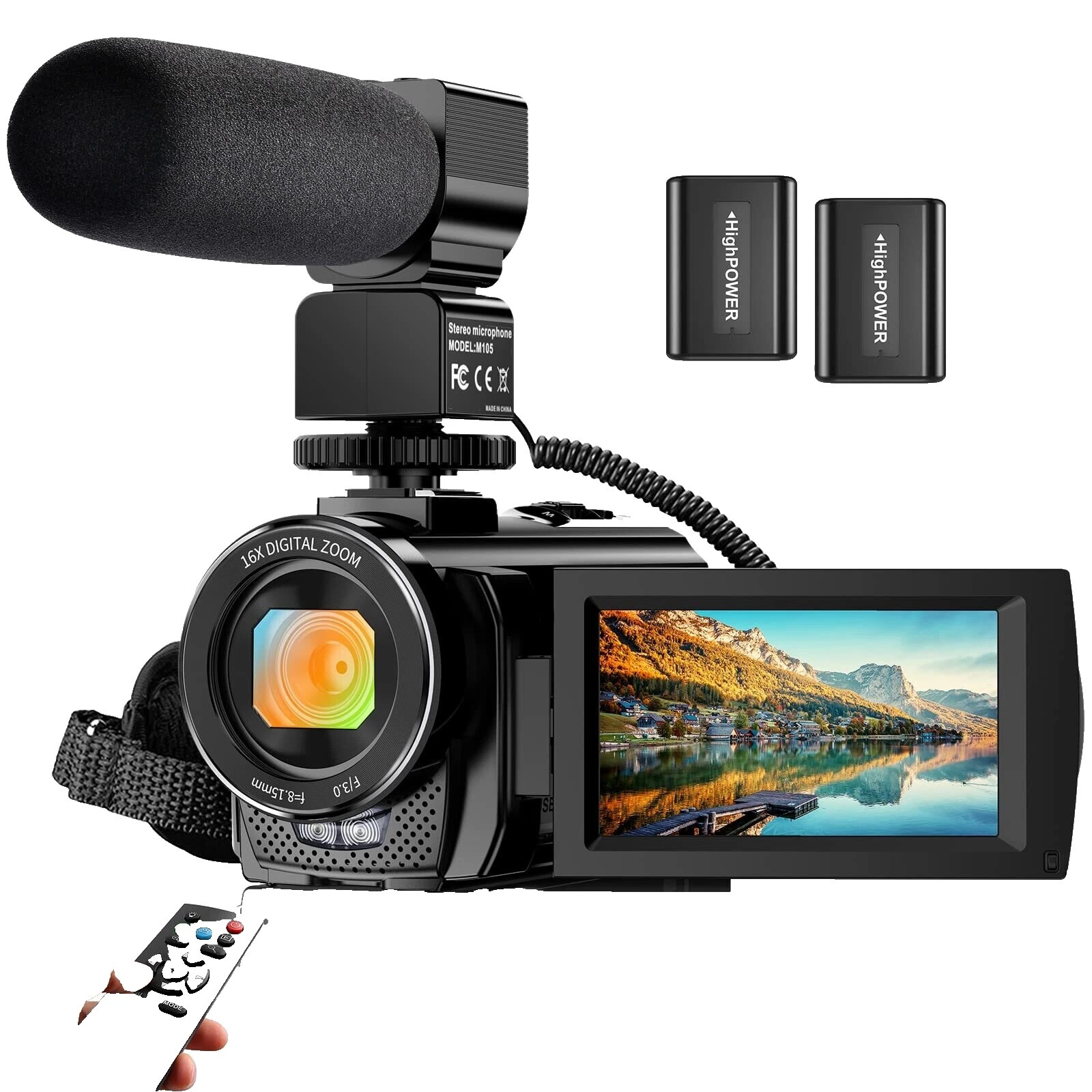 MiniDV Camcorders with Built - in Wi-Fi