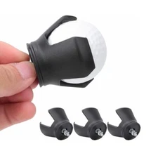 4X 3-Prong Golf Ball Pick Up Retriever Grabber Claw Sucker  For Putter Grip N662