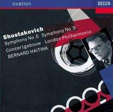 Shostakovich: Symphonies Nos 5 and 9 - Audio CD By Dmitri Shostakovich - GOOD