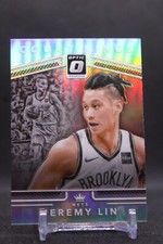 Jeremy Lin #19 2017-18 Donruss Optic Court Kings Holo Brooklyn Nets