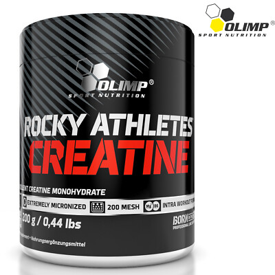 ROCKY CREATINE MONOHYDRATE - 200g - Strong Creatine With Magnesium Vit B6