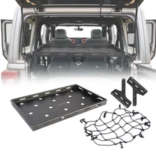 Interior Cargo Rack Storage Luggage Basket Fit 2018-2024 Jeep Wrangler JL 4-Door