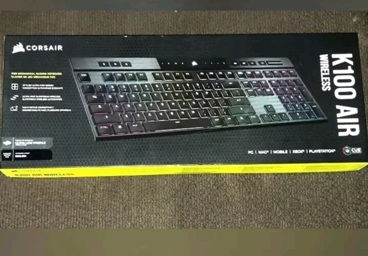 Corsair K100 Air Full Bluetooth Wireless Gaming Keyboard  - Image 2 of 4
