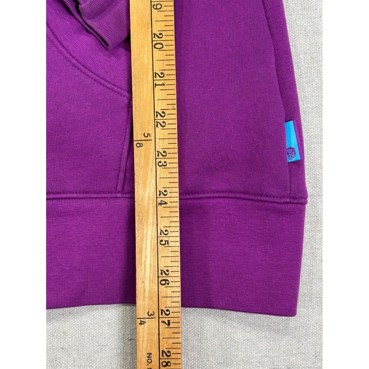 Mountain HardWear Women's XL Hoodie Full Zip Draw String View 4