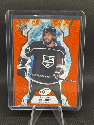 2021-22 Upper Deck Ice Orange Ice #48 Phillip Danault - Los Angeles Kings