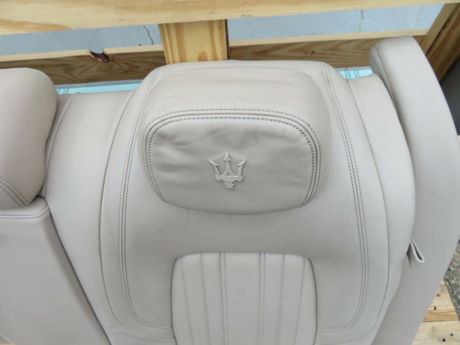 2014-2017 MASERATI GHIBLI REAR UPPER SECOND ROW 2ND SEAT CUSHION LEATHER OEM