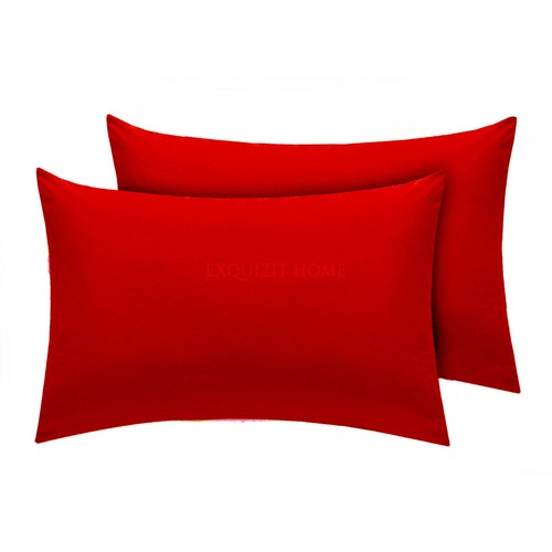 LIQUIDAZIONE - 2 X FEDERA POLICOTONE CASALINGA CONFEZIONE CUSCINO CAMERA DA LETTO COPRICUSCINO - Foto 6 di 17