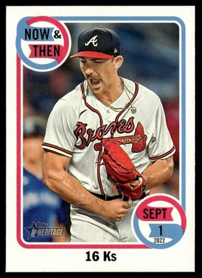 2023 Topps Heritage High Number Spencer Strider 16 Ks #NT-7 TS1