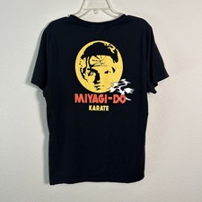 Karate Kid Miyagi-Do Official Merchandise T-Shirt Men  s Medium 100 Cotton Black