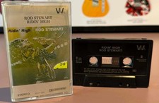 Rod Stewart - Ridin' High Cassette Tape VG C3