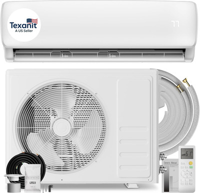 12000BTU Mini Split Ac/Heating System, 19 SEER2 Energy Efficient Mini Split Air 