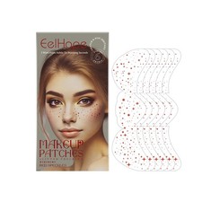 Red Freckle Stickers for Makeup Application Temporary Freckles Kit